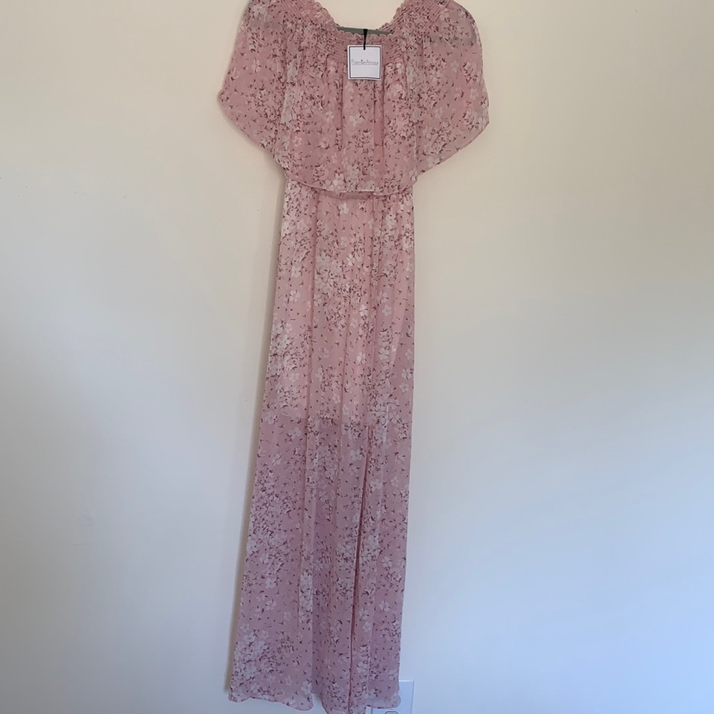Pink Cherry Blossom Dress